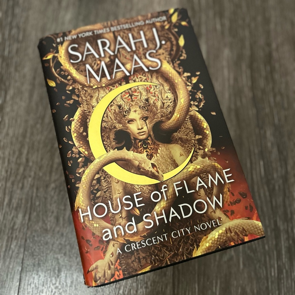 House of Flame and Shadow Hardcover Book. Sarah J Mass